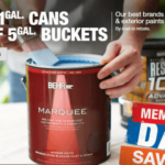 Home Depot Memorial Day Paint Savings Up To 20 Off Select Paint Via