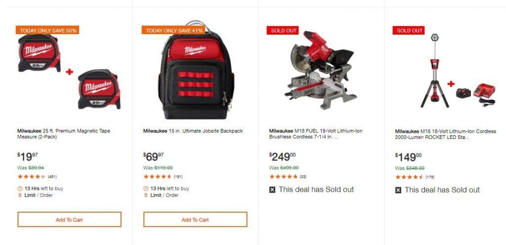 Milwaukee Tool Rebate Home Depot HomeDepotRebates