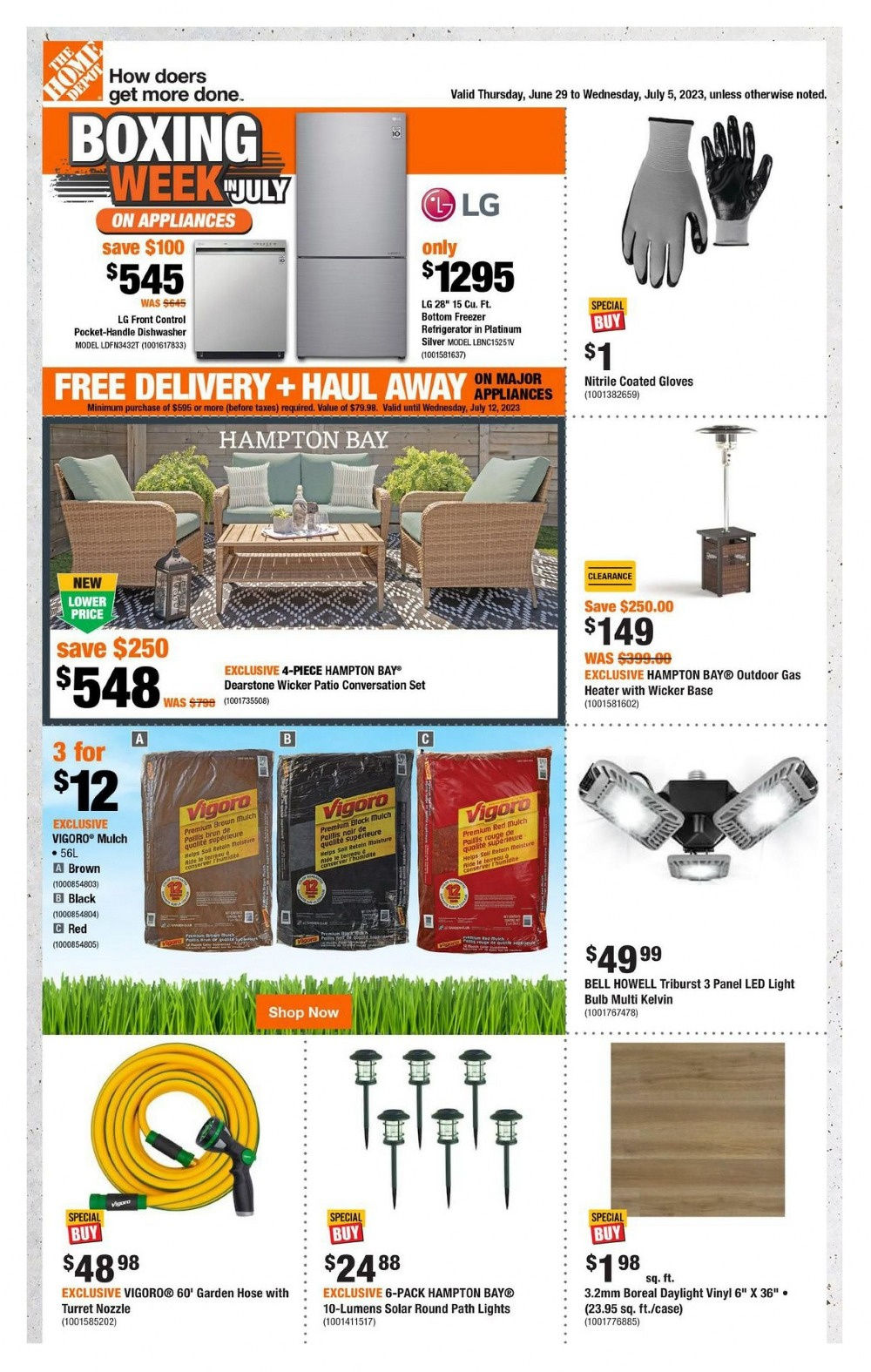 Home Depot Flyer June 29 To July 5 2023