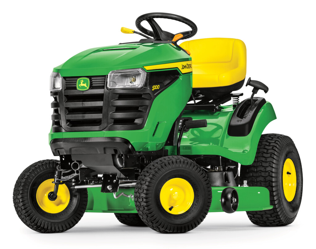 John Deere S100 42 HP Gas Hydrostatic Riding Lawn Tractor BG21271 The 
