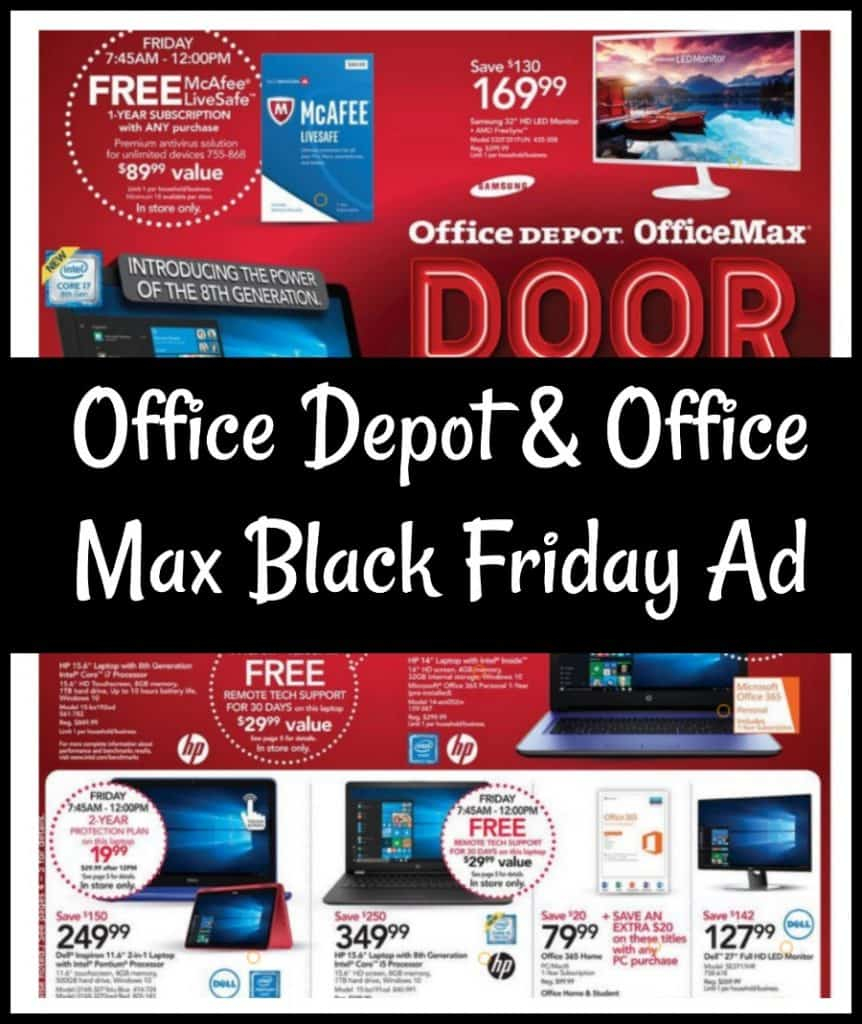 Office Depot Office Max Black Friday Sales 2017 Just Released