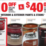 Up To 50 In Paint Rebates At Home Depot Southern Savers